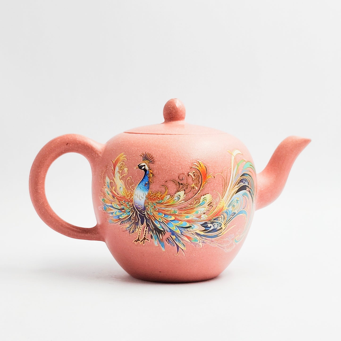 Beauty's Shoulder Teapot in Carmine Clay