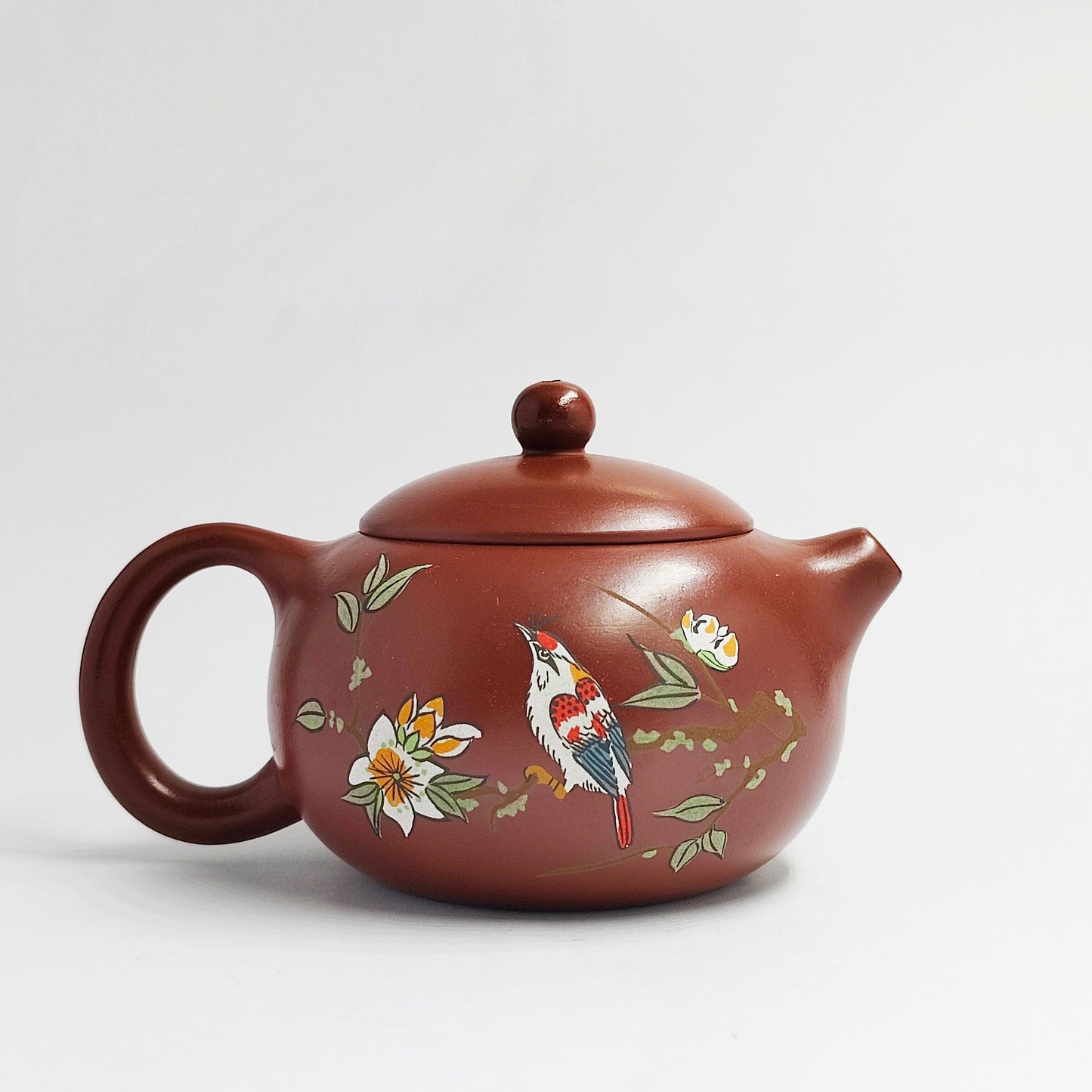 Zhuni Flower and Bird Pleasure Teapot
