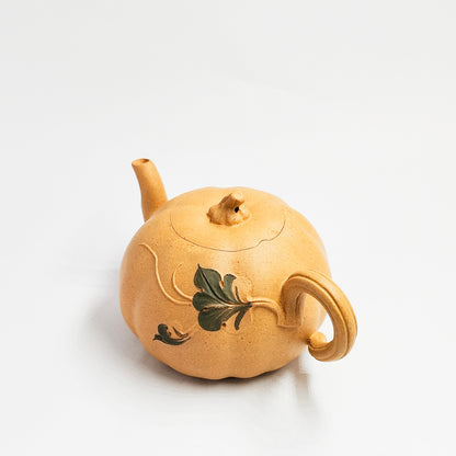 Duanni Autumn Pumpkin Leaf Teapot