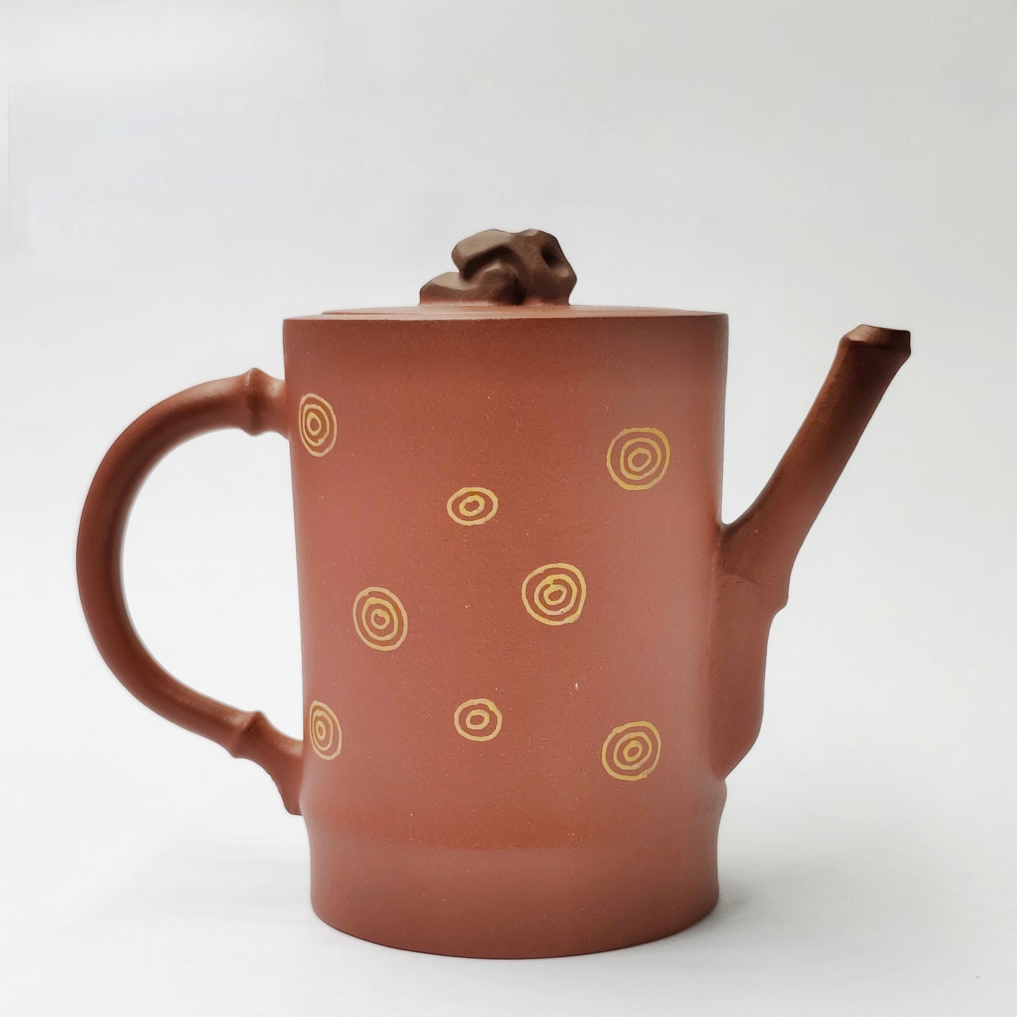 Whirling Bamboo & Stone Interest Teapot