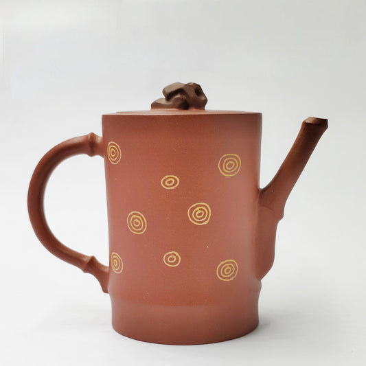Whirling Bamboo & Stone Interest Teapot