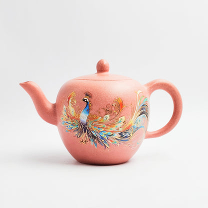 Beauty's Shoulder Teapot in Carmine Clay