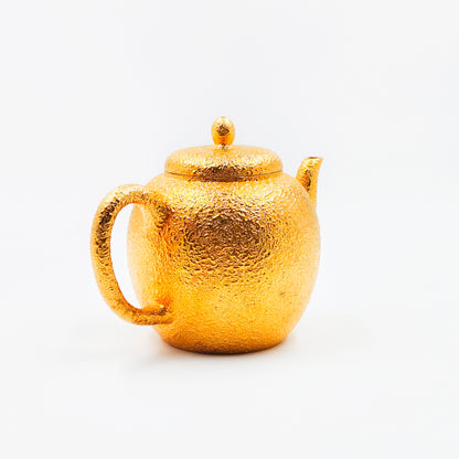 Star-Sand Gem Gold Teapot