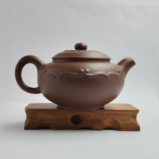 Master Yin Jiaji handmade Roshi mud Ru Yi teapot