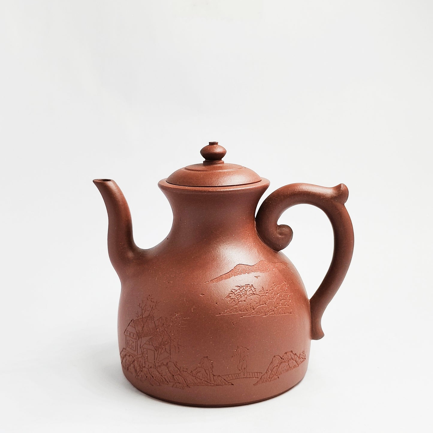 Zhu Ni Clay Landscape Elegant Rhyme Teapot