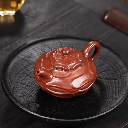 Dahongpao anemone in Yixing zishahu raw ore