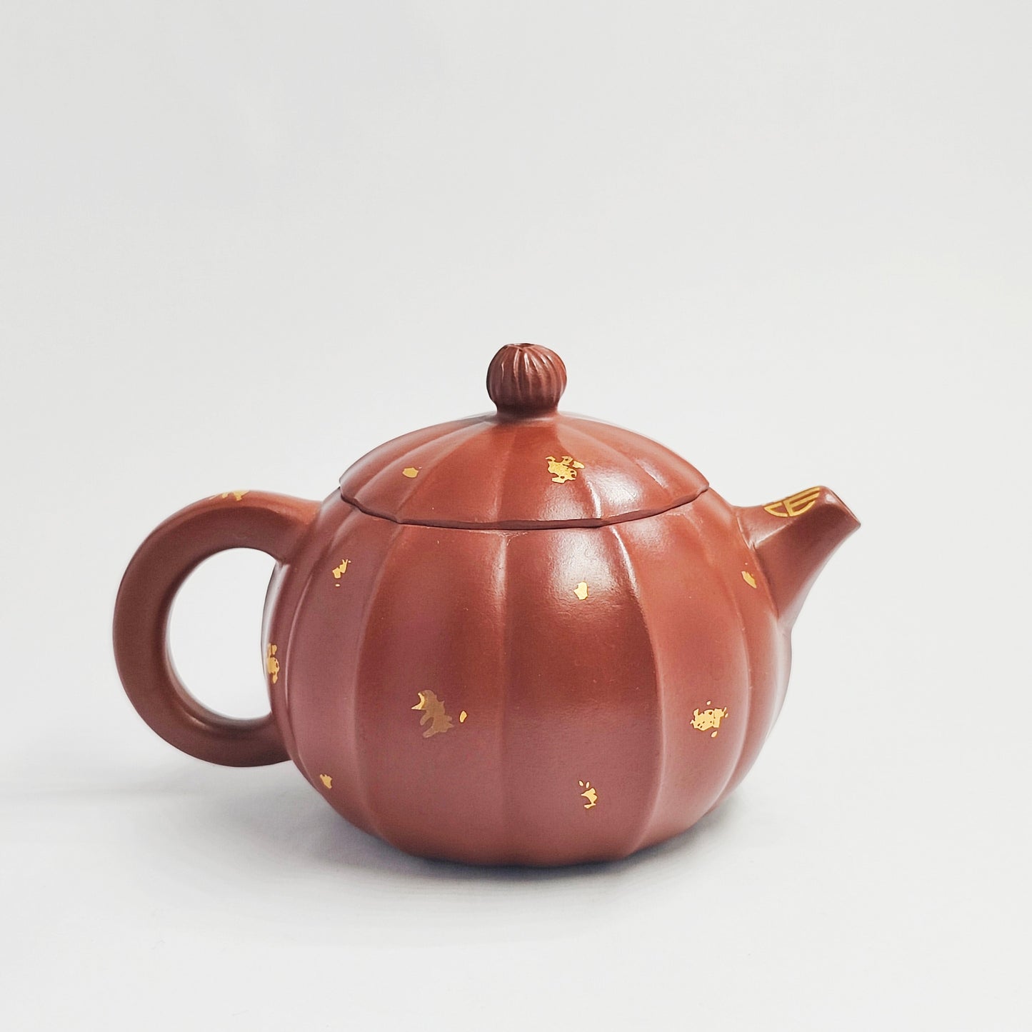 Golden Stamen Gourd Teapot
