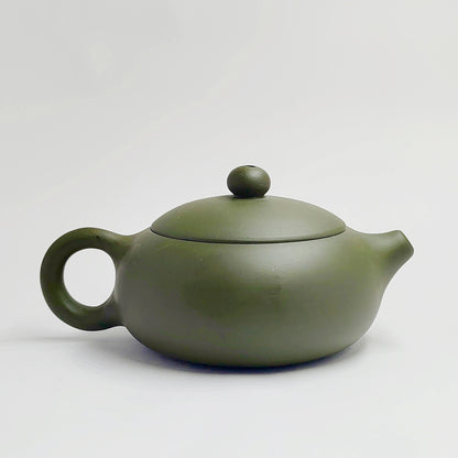 Emerald Branch and Spirited Bird Elegant Charm Teapot