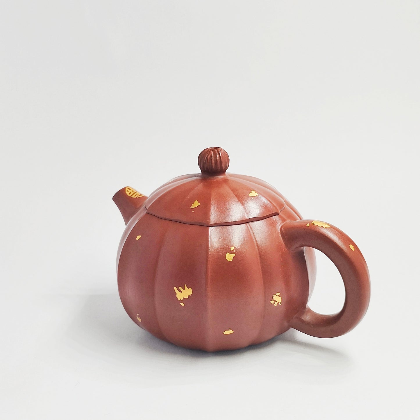 Golden Stamen Gourd Teapot