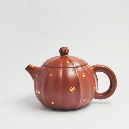 Golden Stamen Gourd Teapot