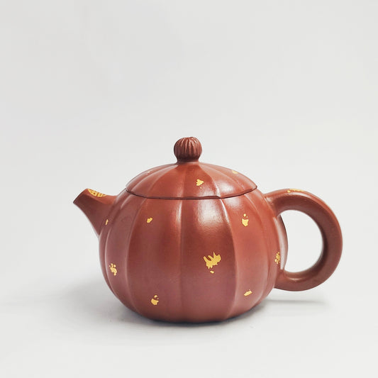 Golden Stamen Gourd Teapot