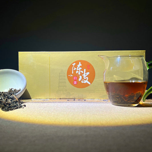 Tangerine peel white tea-(Shoumei-tangerine peel)